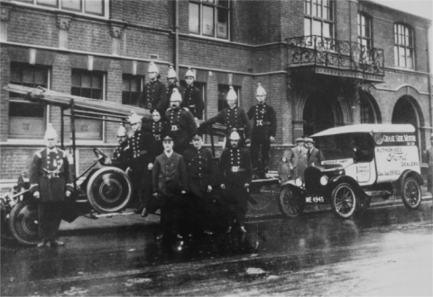 First Motor Fire Engine