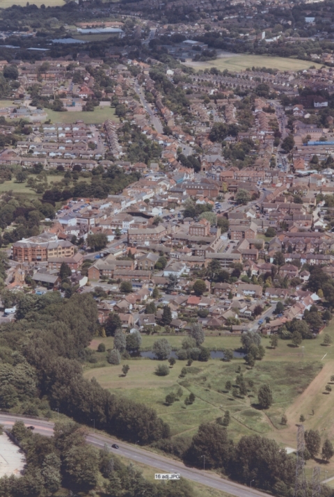 Aerial View of Town Centre